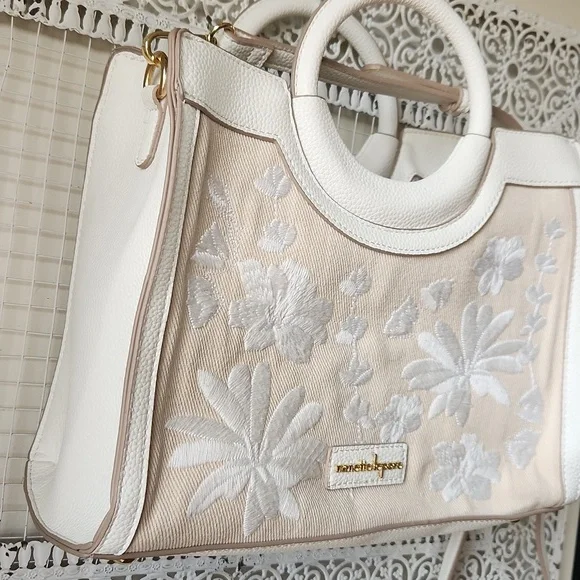 NWOT Nanette Lepore Floral Vegan Leather Purse - Picture 3 of 13